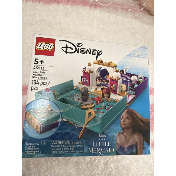 New LEGO® Disney The Little Mermaid Ariel Story Book Building Adventure Set
